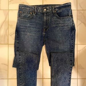 Washed Levi's 512 Jeans 34x34